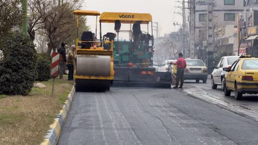 نهضت آسفالت شهری آمل به بلوار شهید منفرد نیاکی رسید